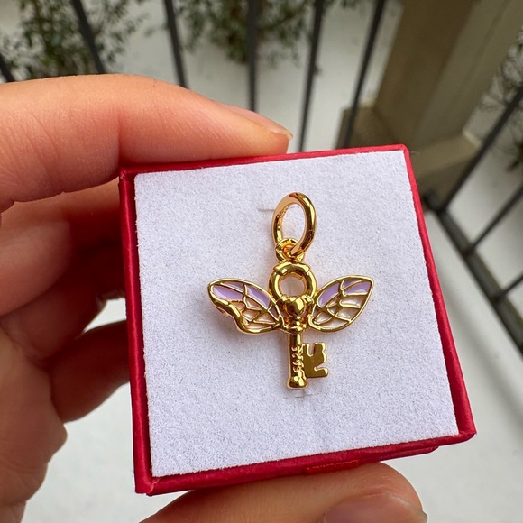 Harry Potter Gold Key Wing charm Pendant for pandora bracelet - Picture 4 of 5